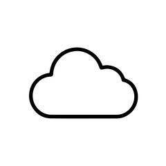 Modern Flat Line Icons for AI, Cloud, Security, VR, AR, Data, Code & App – Minimal Tech Symbols for Web, UI, Mobile, Dashboard, and Future-Focused Design Projects