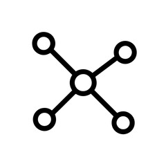 Modern Flat Line Icons for AI, Cloud, Security, VR, AR, Data, Code & App &ndash; Minimal Tech Symbols for Web, UI, Mobile, Dashboard, and Future-Focused Design Projects