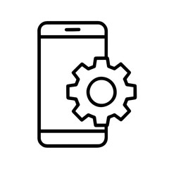 Modern Flat Line Icons for AI, Cloud, Security, VR, AR, Data, Code & App – Minimal Tech Symbols for Web, UI, Mobile, Dashboard, and Future-Focused Design Projects