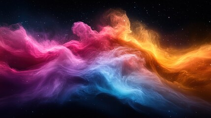Cosmic Nebula: A Celestial Tapestry of Color and Light