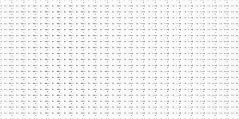 Dotted gradient vector illustration, white and black halftone background, horizontal seamless dotted lines, monochrome dots texture backdrop, retro effect. modern