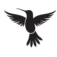 Bird silhouette illustration design