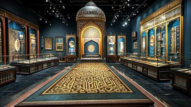 Magnificent Islamic Art Gallery: A Showcase of Calligraphy and Exquisite Craftsmanship