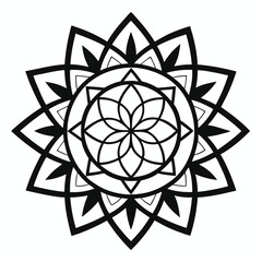 Fototapeta premium black and white abstract vector