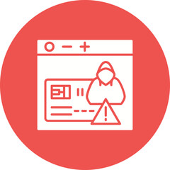 Online hacking Icon