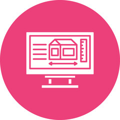 Desktop computer Icon