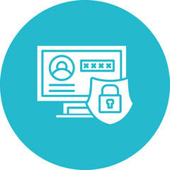 Secured account Icon