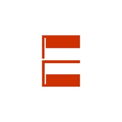 E letter vector logo template illustration design