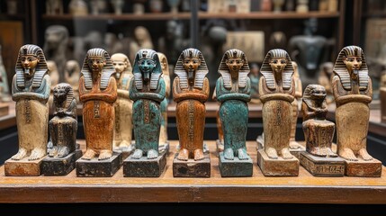 Ancient Egyptian Ushebti Figurines: A Glimpse into the Afterlife