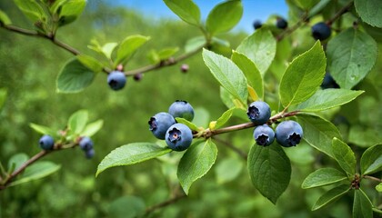 Juicy Blueberries Collection Fresh Ripe and Ready to Eat
1