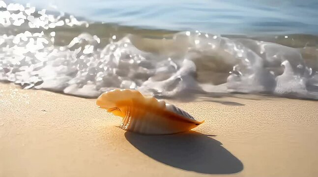 shell on the beach