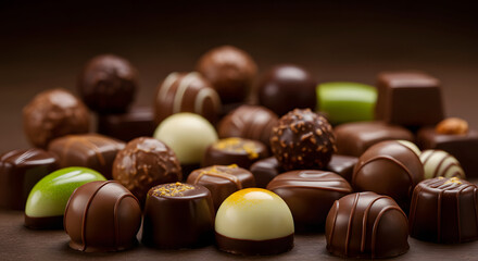 Rich Dark Chocolate Assortment: A Luxurious Collection of Gourmet Confections
