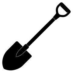 shovel isolated on white background