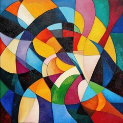Abstract geometric composition (1)