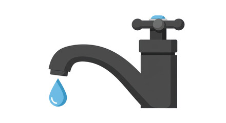 Isolated Water Tap