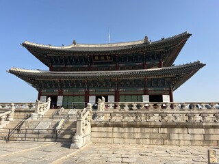 Fototapeta premium Gyeongbokgung Palace in Seoul, South Korea