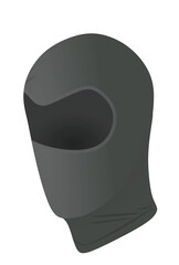 Face full cover mask. vector