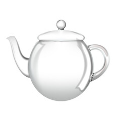 Obraz premium teapot isolated on white background