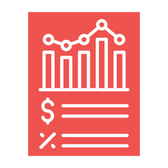 Financial report Icon