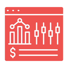 Stock market Icon