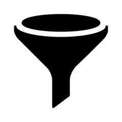 Funnel Tool Pour Liquid Solid Icon