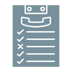 Obraz premium List Icon