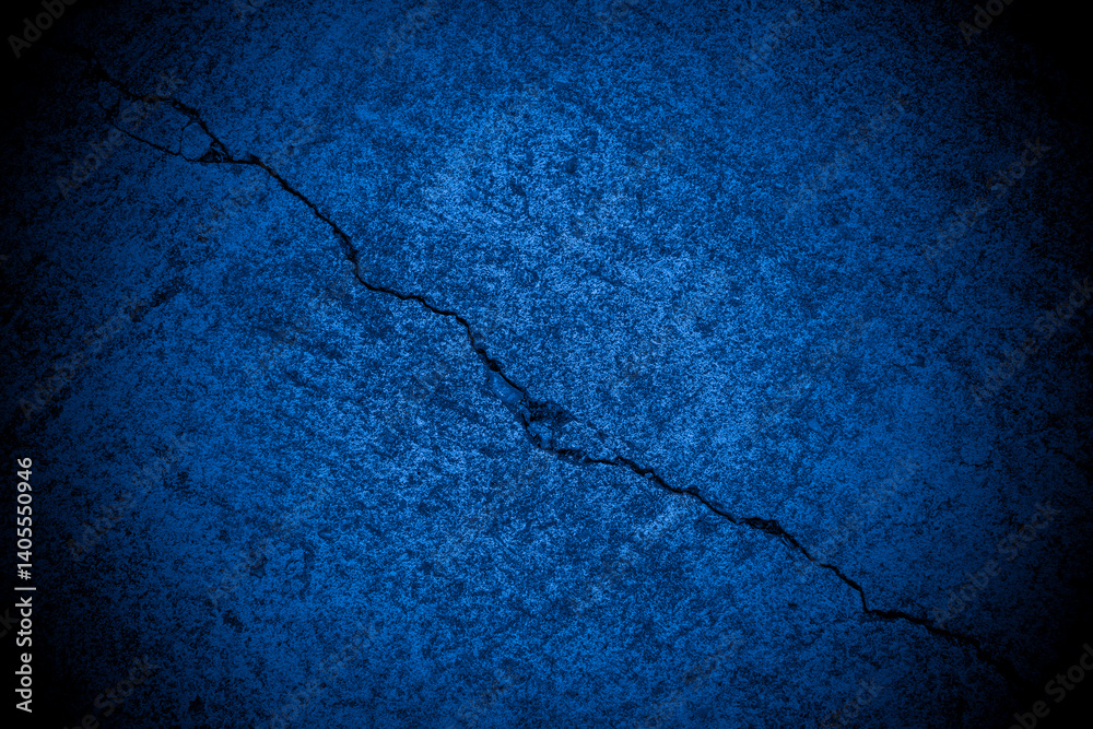 Poster old wall pattern texture cement blue dark abstract blue color design are light with black gradient b