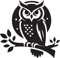 owl on branch