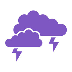 Fototapeta premium Rainy Icon