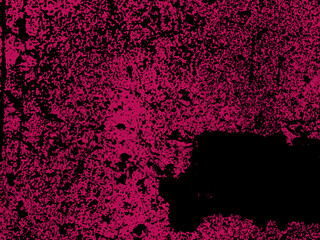 Abstract grunge black and pink distressed texture as background