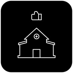 like hospital icon design