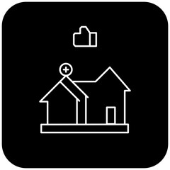 like hospital icon design