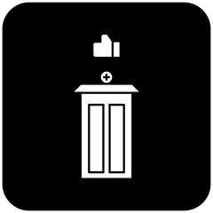 like hospital icon design