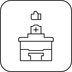 like hospital icon design