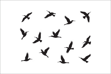 Bird Silhouette Bundle | Flying Birds Vector Clipart | SVG, PNG, EPS for Cricut & Laser Cutting

Birds Vector Silhouettes | Wildlife Animal SVG Files | Digital Bird Clipart for Crafts & Decor

Flying 