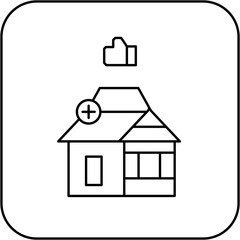 like hospital icon design