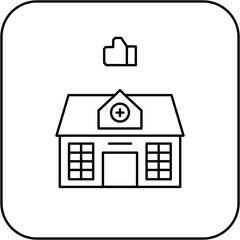 like hospital icon design