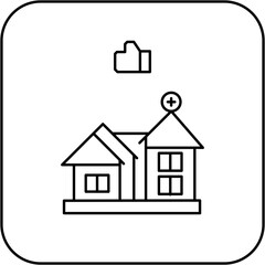 like hospital icon design