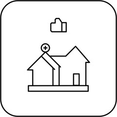 like hospital icon design