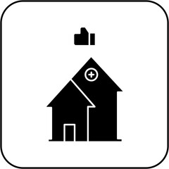 like hospital icon design