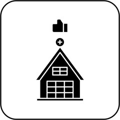 like hospital icon design