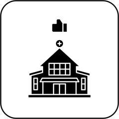 like hospital icon design
