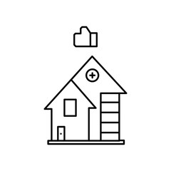 like hospital icon design