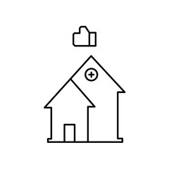 like hospital icon design