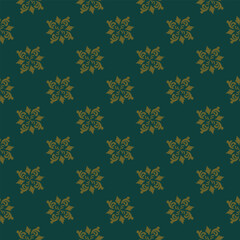 Damask pattern vector Perfect for bed sheets, carpets, and wallpapers, the seamless, vintage patterns add a touch of classic luxury to any fabric.