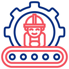 Obraz premium Pilot Production Icon