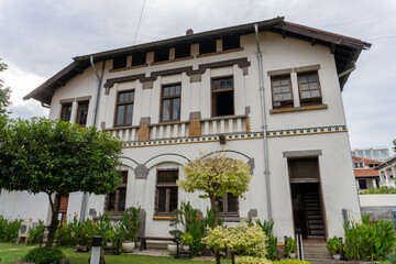 Exploring Historical Building with Garden Architecture and Design Outdoors at Lawang Sewu, Semarang - Indonesia