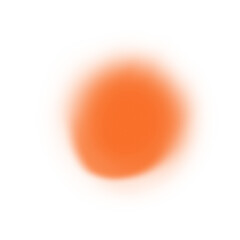 Abstract Artistic Display of a Glowing Orange Light on a Dark Background