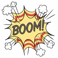 Explosive Comic Bubble – 