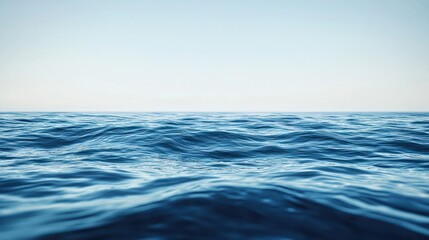 Fototapeta premium Ocean Serenity: A Tranquil Seascape